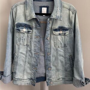 LC Lauren Conrad Blue Jean Jacket Classic Style